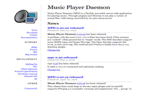 Desktop Screenshot of musicpd.org