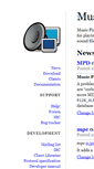 Mobile Screenshot of musicpd.org