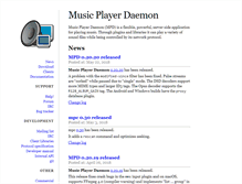 Tablet Screenshot of musicpd.org